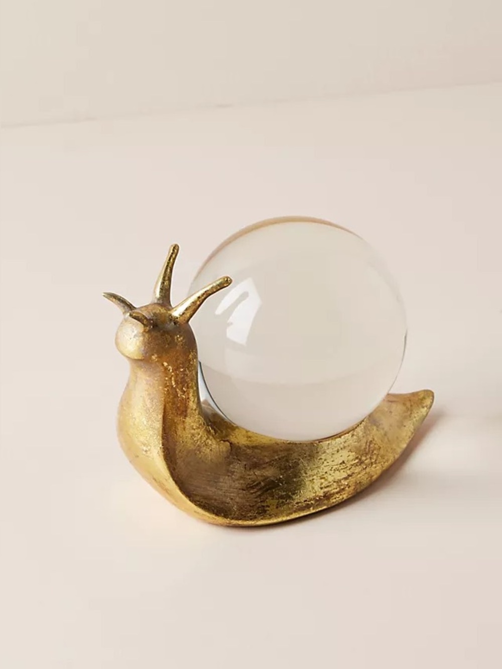 Anthropologie Snail Orb Decorative Object